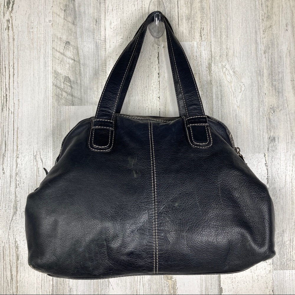 Michael Kors large black pebbled leather satchel - Picture 2 of 14